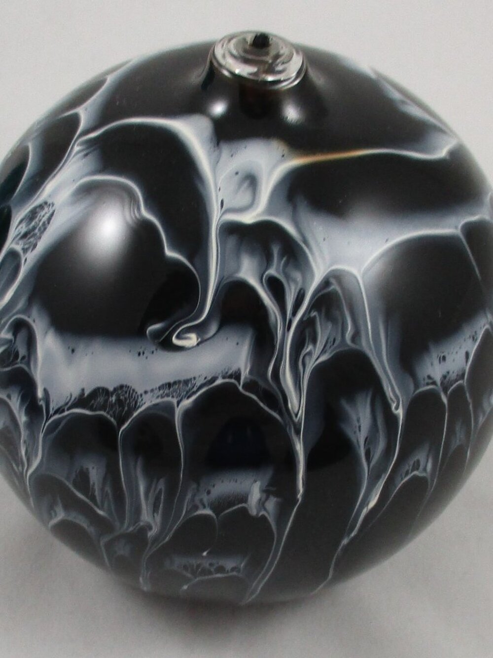 Glass Oil Burning Candle